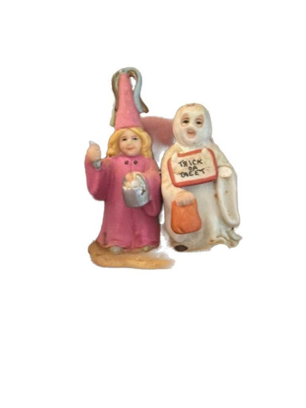 Vintage 1998 Geo. Z. Lefton Trick or Treat Halloween Figurine 11575